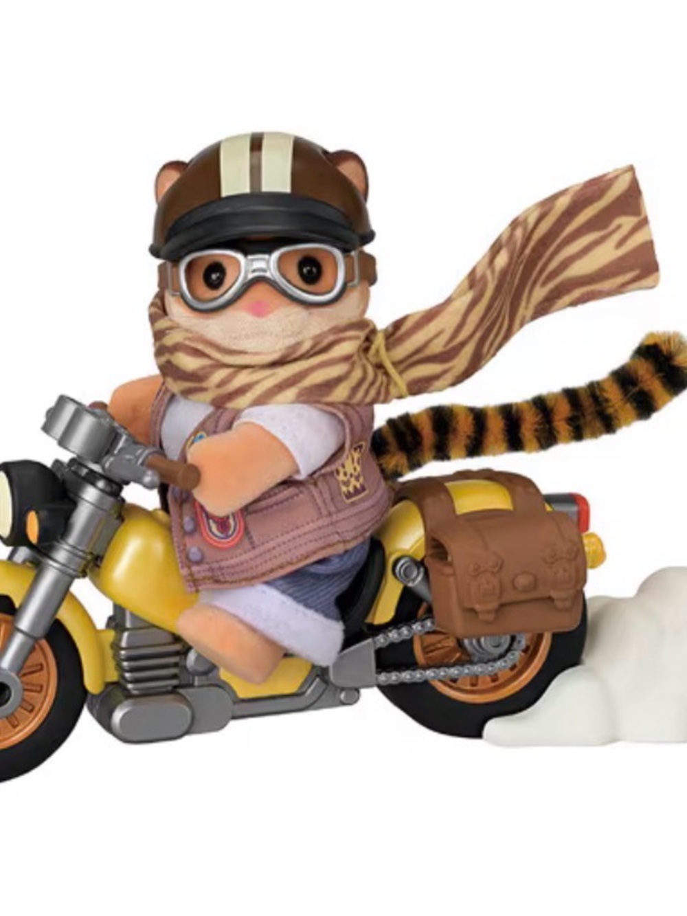 Sylvanian Families Tiger Adventure Bike Playset - Orange & Yellow - Picture 2 of 8